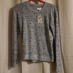 LUCKY BRAND WOMAN SWEATER  DOT XS NEW